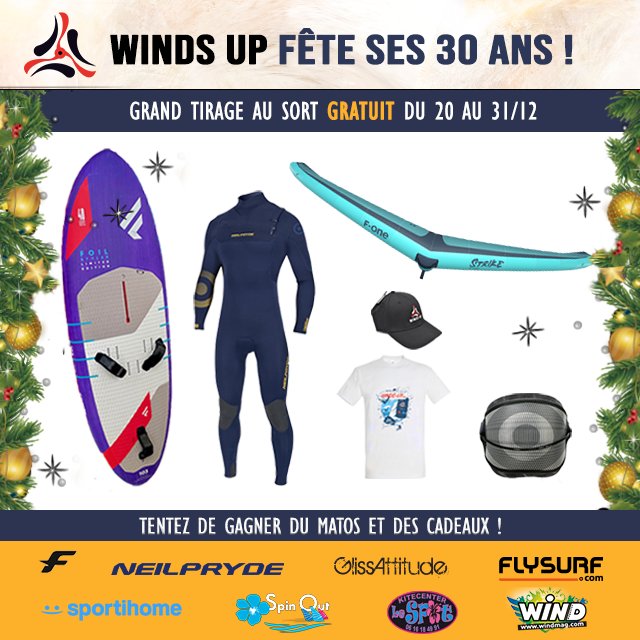 up_winds's tweet photo. En l'honneur de nos 30 ans - Grand Tirage au sort GRATUIT avec des cadeaux et du matos à gagner jusqu'au 31/12/21 ! 
Rdv sur : https://t.co/ELIlumaDaL

#kitesurf #windsurf #foil #wing #wingsurf #wingfoil #glisse #surf #vent #vagues #météo #Noël #Jeu #Gratuit #matos #cadeaux https://t.co/6qfvA9ToE8