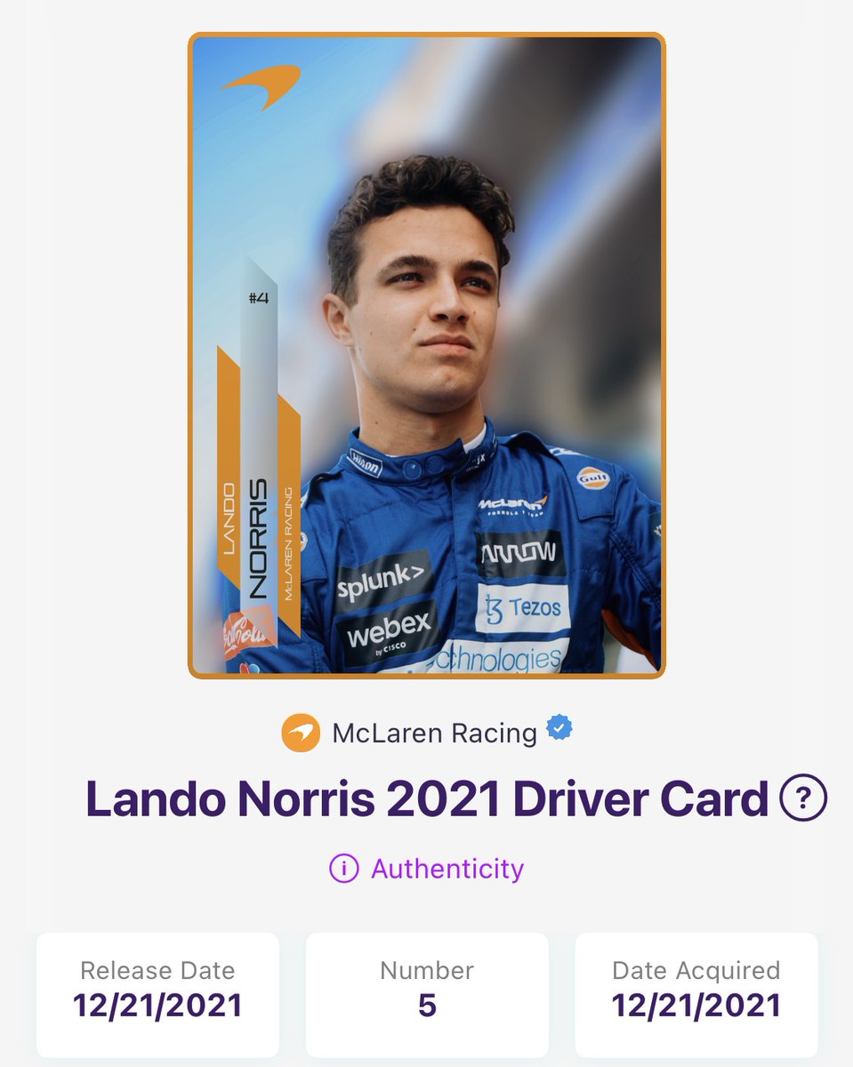 When I see the word #McLaren I just can't help but lose my mind 🤯 Got myself a <a href="/danielricciardo/">Daniel Ricciardo</a> and <a href="/LandoNorris/">Lando Norris</a> early Xmas gift.