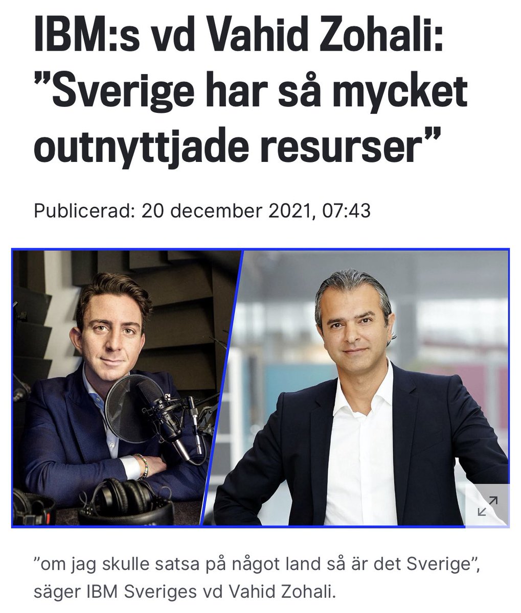 ”Vägen för integration är utbildning. Alla har den möjligheten.” #technation #integration 

Podcast: open.spotify.com/episode/7pAdeb…