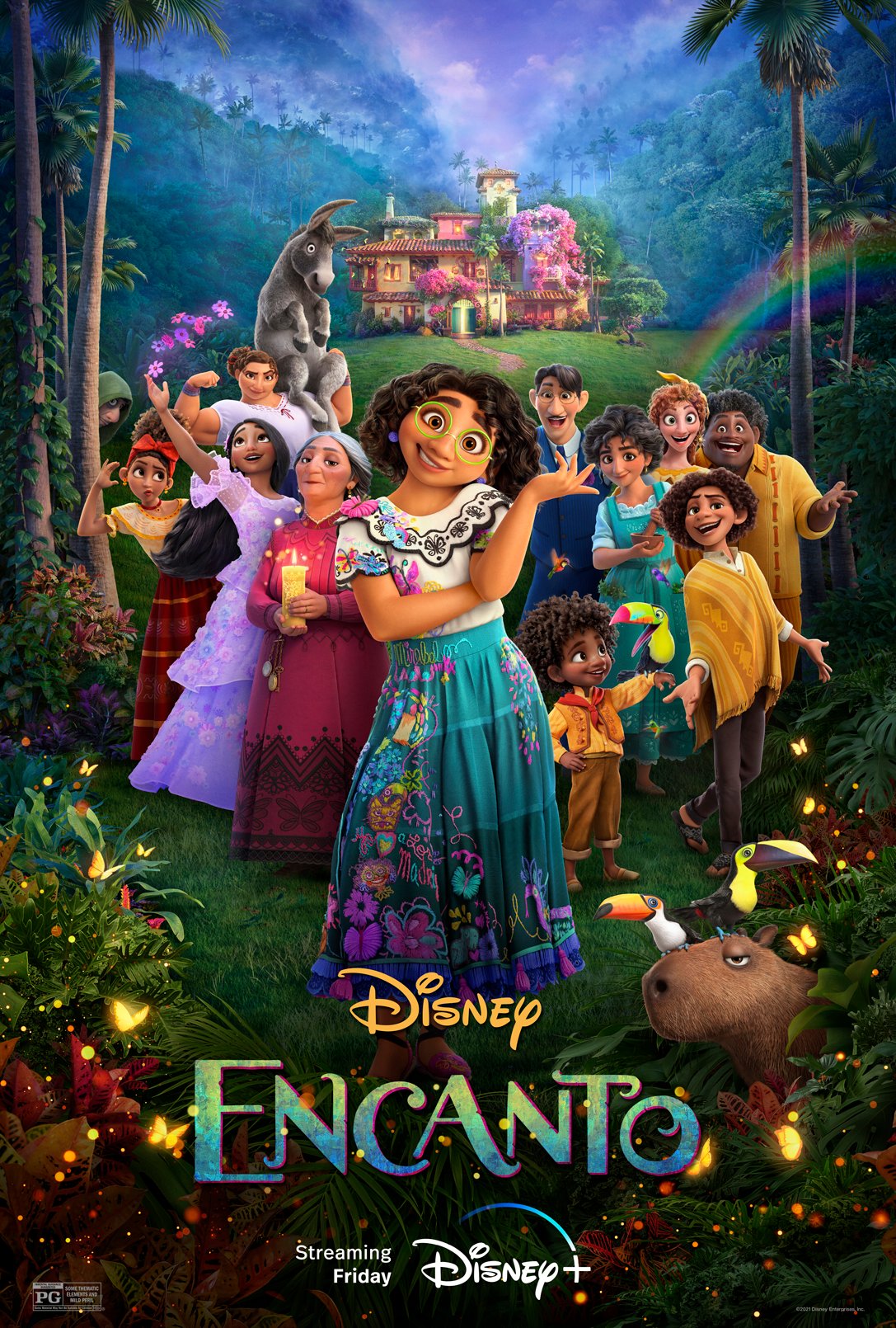 Disney's Encanto on X: Experience Disney's Encanto in your casita 🏠✨  Stream #Encanto this Friday on @DisneyPlus.  / X