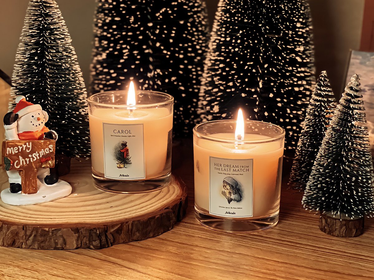 yoxrgravity's tweet photo. 🕯, ชอบร้านนี้ตรงที่เทียนหอมทุกกลิ่นมีเรื่องราวของตัวเอง ล่าสุดคอล Christmas มีกลิ่นใหม่ที่ได้แรงบันดาลใจมาจากเรื่อง ‘สาวน้อยไม้ขีดไฟ’ มันอบอุ่นบอกไม่ถูก จุดแล้วเข้ากับ winter มาก 🥺 https://t.co/AuRgr4xDvQ