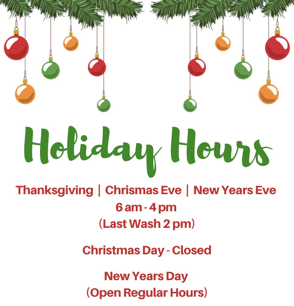 WalnutGroveCL's tweet photo. Walnut Grove Coin Laundry's Holiday Hours
#rosemeadlaundry #rosemeadca #freedry #freesoapwednesdays #rosemeadbusiness #localbusiness https://t.co/MiI3SScBTd