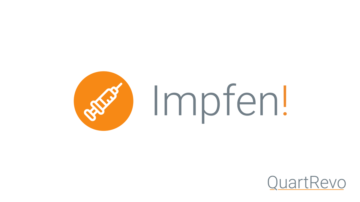 Industrie 4.0 ohne IT-Security, Firewalls und Antivirenprogramme – undenkbar! Gleiches gilt für unsere Gesundheit. Also lassen Sie uns gemeinsam durch Impfen die Pandemie besiegen!

#ZusammenGegenCorona