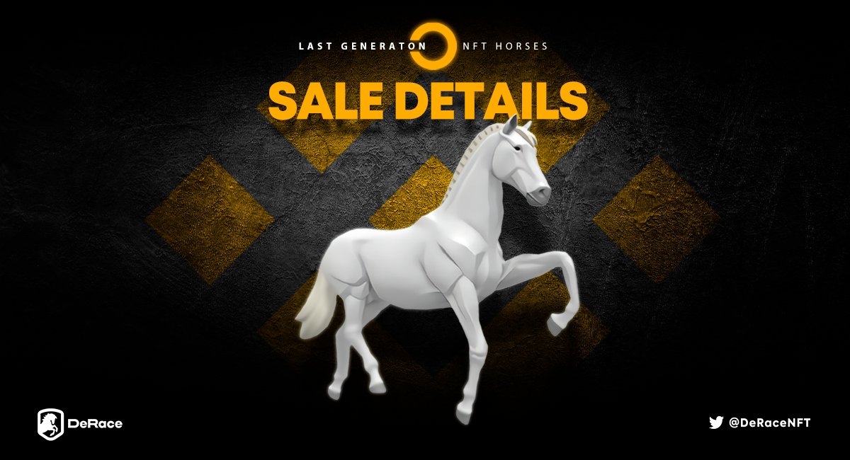 zk_Race's tweet image. 🔥 LAST GENERATION 0 #DeRace #NFT horse sale on @TheBinanceNFT is just around the corner! 🔥

⏰ 2021.12.23 10:00 AM UTC

🔎 Sale details here: bit.ly/DeRace_Binance…