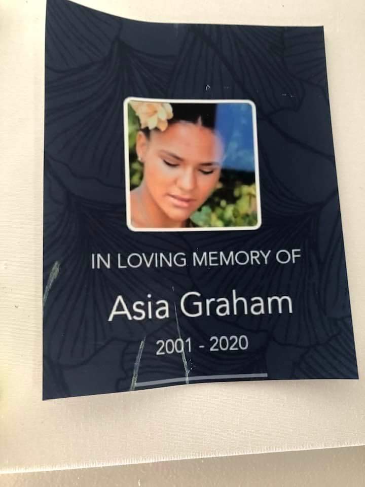 WomanistVeteran's tweet photo. #JusticeForAsiaGraham
Pfc Asia Marie Graham
Died at Fort Bliss after reporting Military Sexual Trauma/Assault.
30Dec2020 https://t.co/6Ur7n1WCgA