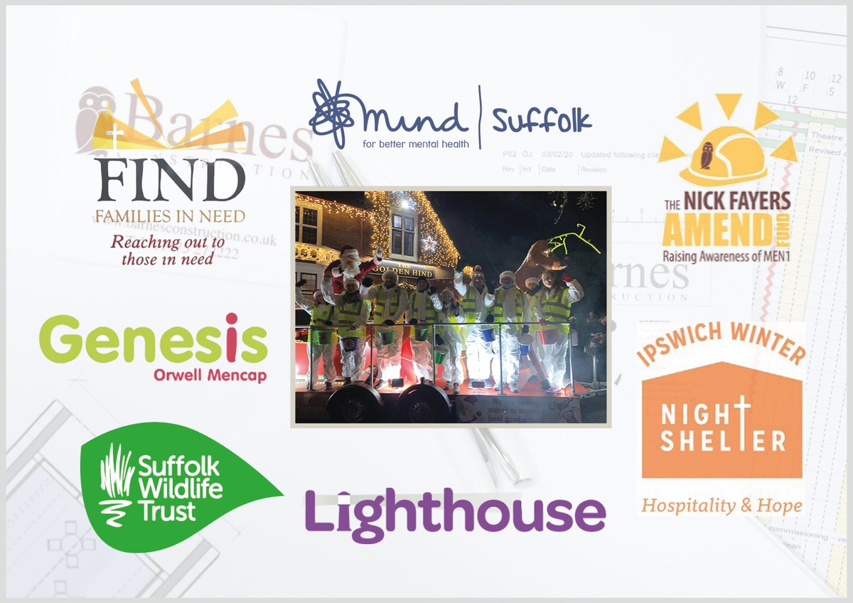 As the year draws to a close, we take a look back on our continued support for our nominated charities that do excellent work in the Suffolk area. <a href="/MindCharity/">Mind</a> <a href="/nick_amend/">NickFayersAMEND</a> @LighthouseWAid <a href="/suffolkwildlife/">SuffolkWildlifeTrust</a> <a href="/OrwellMencap/">Genesis Orwell Mencap</a> <a href="/FindIpswich/">FINDIpswich</a> #golfday #santarun