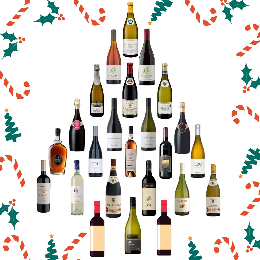 LouisLatourUK's tweet photo. Under the tree today we have @wakefieldwines Jaraman Chardonnay and St Andrews Shiraz. Pair the Chardonnay with cheese to bring out the apple and melon notes! π
#lladrinks #12daysofchristmas
#wakefieldwines #aussiewines #ozwines #clarevalley #clarevalleywines #thirdgeneration https://t.co/NaTlGttHc9
