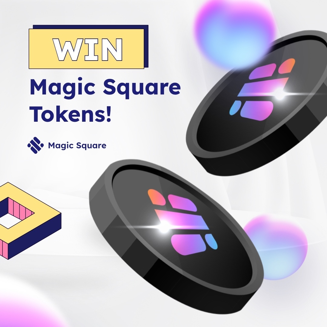 After only 24 hours we have reached the magical number of 20.000 users!🤩Thank you all for joining! This is just the beginning of our journey.🧙
Use your referral links from our Telegram Bot (t.me/MagicSquareAir…) to invite more friends and get a chance to win $SQR tokens!🎁