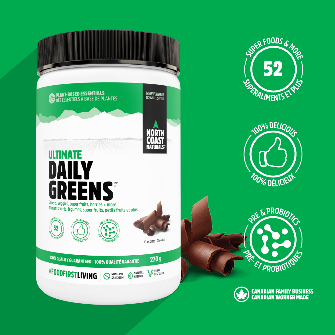 😬 Feel bad for eating more cookies than broccoli? Don’t worry, you’re not alone. 

We suggest 🌱adding ULTIMATE DAILY GREENS to your holiday routine! 

Get yours now through the link in bio!

northcoastnaturals.ca/products/ultim…