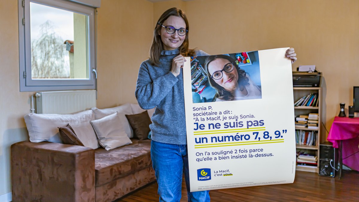 Esperance_Good's tweet photo. Quand les sociétaires @MacifAssurances ont des choses à dire, nous on les met à l’affiche. https://t.co/VoUXm8xLNO