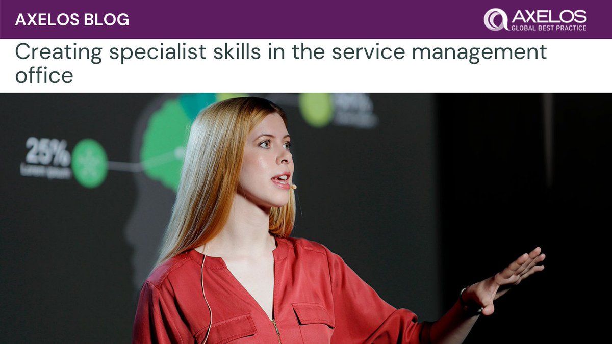 'Creating specialist roles in the service management office (SMO) is a more effective way to establish and improve customer experience. This is one of the key lessons I’ve taken away from #ITIL4’s Managing Professional guidance. - bit.ly/3yPLr85