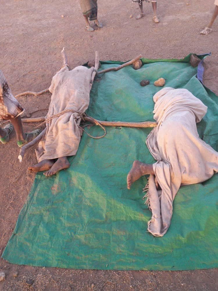 abdisaoromia's tweet photo. The #Ethiopian soldiers murdered Dhaddachoo Quluu Burruxee &amp; Roobaa Godoo Roobaa in Fentale, the district in East Shewa Zone of #Oromia where the regime recently murdered more than 20 civilians including the community leaders (Abbaa gadaas).
@hrw @amnesty @UN_HRC @UNHumanRights https://t.co/RtwMLhZAT1