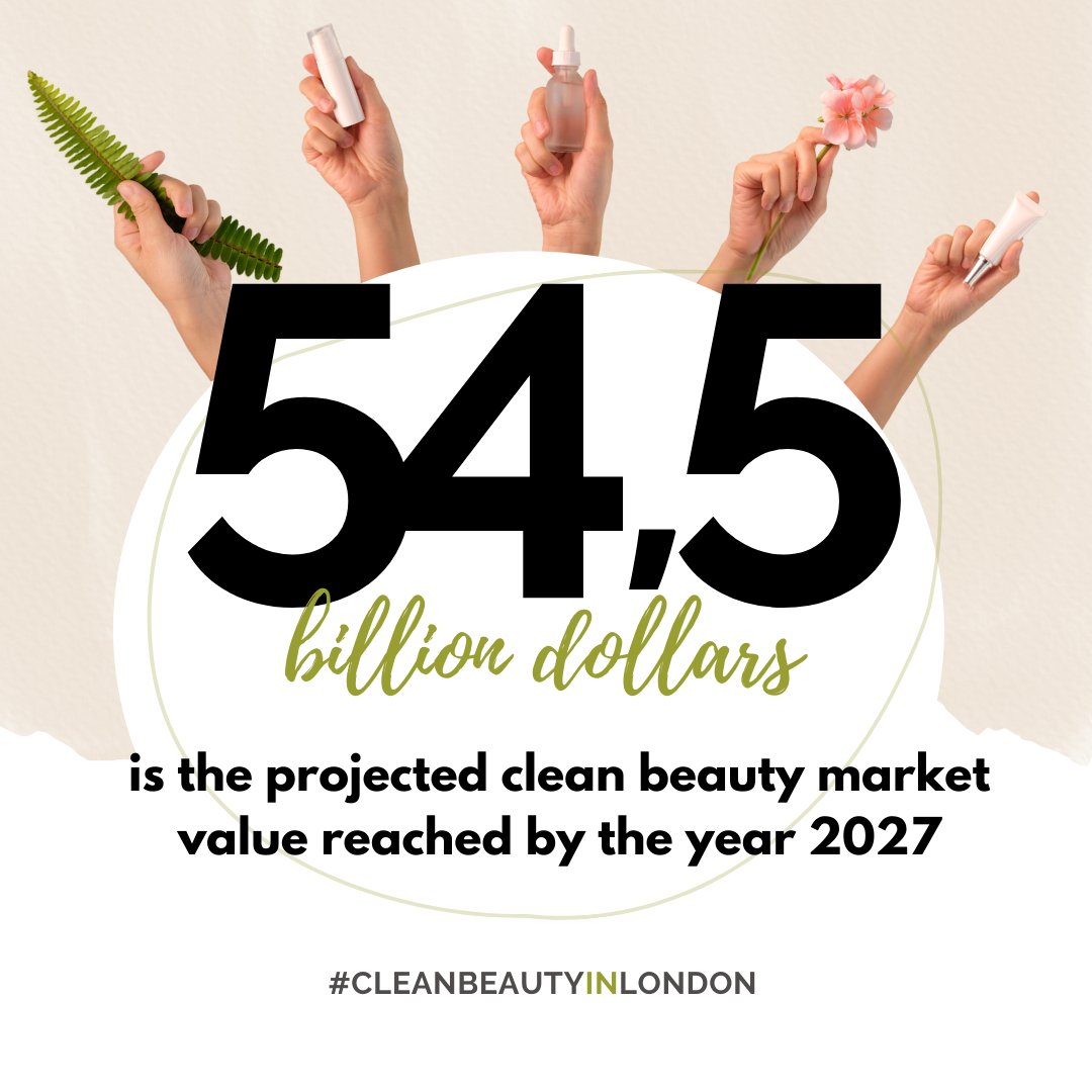 CleanBeauty_inL's tweet photo. #cleanbeauty is no longer just a #trend : the #business is booming and Europe &amp; Asia Pacific are expected to stand out as the fastest-growing markets 📈 

🎫 Register for our upcoming #CleanBeautyinLondon tradeshow : https://t.co/8ZJMwbzfOE

Sources : https://t.co/uONvYQOjKe https://t.co/55XPv8CBVU