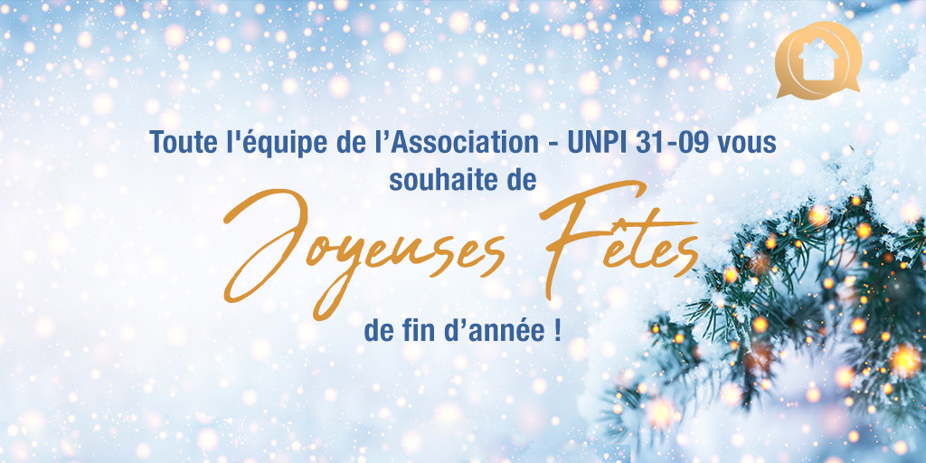asso_immo's tweet photo. L'équipe #UNPI3109 vous souhaite de ✨joyeuses fêtes✨ de fin d'année ! https://t.co/Jsa22ZfK0m