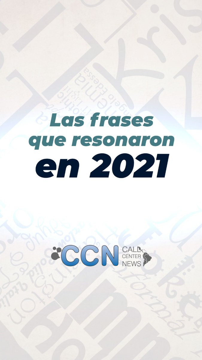 callcenternews's tweet image. Los líderes del sector comparten las frases que marcaron su 2021
@Yoizen
@enriquearoman
@ApexAmerica
@s1gateway
@TecnoVoz_com

callcenternews.com.ar/culture/1954-l…