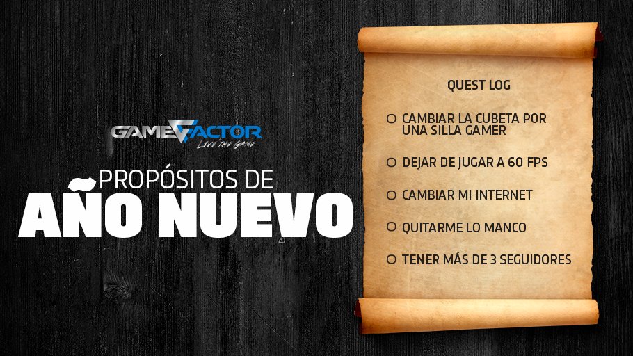 GameFactorMx's tweet photo. Recuerda los logros de este año y prepárate para ganar más partidas este 2022. ¿Cuál propósito agregarías a la lista #GameFactor? https://t.co/jKrPNAZogH