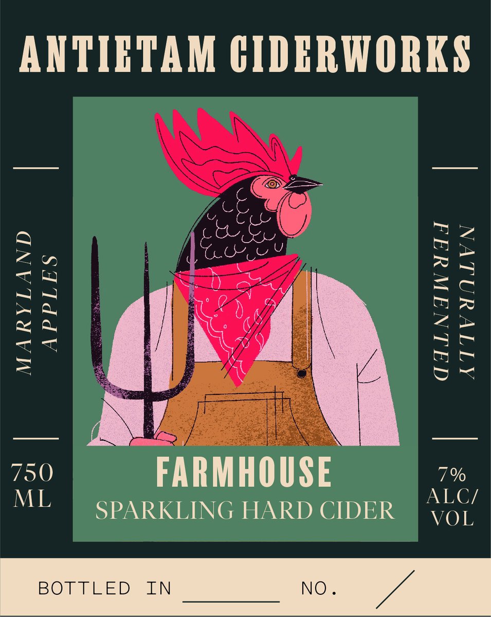 This was a project that I enjoyed this year and never got around to sharing. Got to design and illustrate these bottles for Antietam Cider. Will share more of this sometime soon I hope