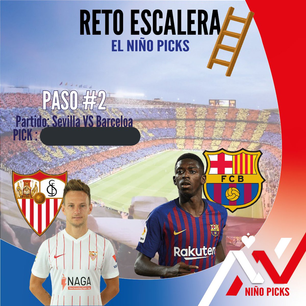 ElNinoPicks's tweet photo. Ya tengo el paso #2 DEL RETO 🪜

50 Likes y lo paso! Empieza a las 2:30 pm♥️ https://t.co/57Z4ZmiT7B
