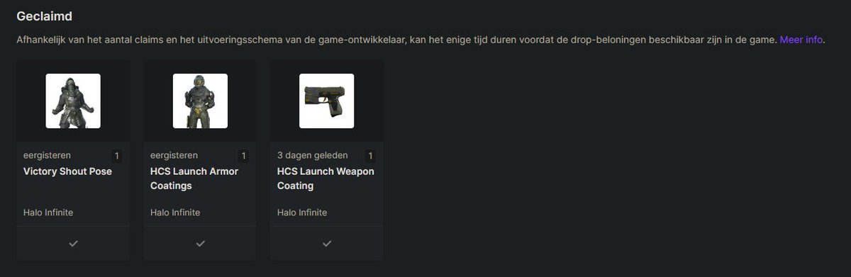 MajorPirino's tweet photo. @Halo @HaloSupport @HCS I claimed my Halo drops, linked my account but still didn't get them in-game. How can I solve this? https://t.co/wrnDVGH4Aq