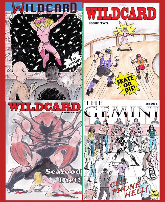 WildcardComic's tweet photo. The perfect stocking stuffers! Issues 1, 2 and 3 of Wildcard and issue 1 of The Gemini available in print and digital download!!
https://t.co/BIao2Auuk3 https://t.co/Q9VhMihFqE