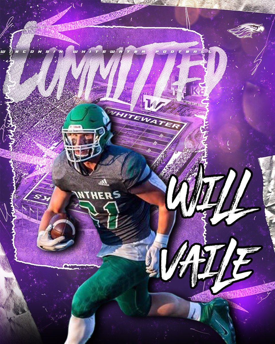 Will Vaile (@will_vaile) on Twitter photo I am excited to announce I have committed to the university of Wisconsin-Whitewater, thank you to my family, teammates and coaches #poundtherock <a href="/CoachTShields/">Tim Shields</a> <a href="/Coach_Bullis/">Kevin Bullis</a> <a href="/WarhawkFootball/">Warhawk Football</a> I am excited to announce I have committed to the university of Wisconsin-Whitewater, thank you to my family, teammates and coaches #poundtherock <a href="/CoachTShields/">Tim Shields</a> <a href="/Coach_Bullis/">Kevin Bullis</a> <a href="/WarhawkFootball/">Warhawk Football</a>