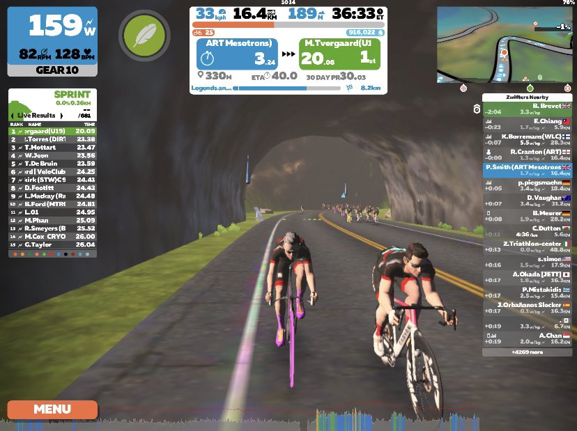 AtomRacingTeam's tweet photo. @AtomRacingTeam is more than an eRacing team, it’s a community. Two riders met up @GoZwift this morning to have a leisurely leg turning ride and chat on @discord
Join the new era of fitness!
#RideOn #OneCommunityOneFamily
#MoreThanJustVirtualFriends #TeamMates #FriendsForLife https://t.co/XheVsVR0rf
