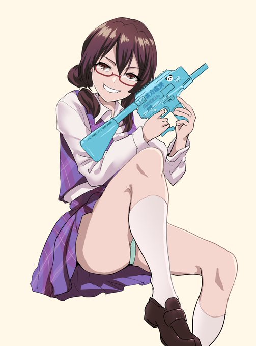 好みの銃のカラー
ブラックにするとただの銃 