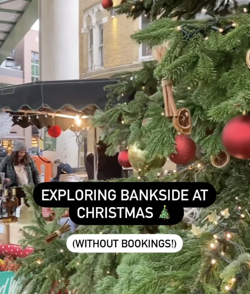 BanksideGallery's tweet photo. Meanwhile over on Instagram...

Watch our latest reel to find out why #BanksideLondon is the place to be in the lead up to Christmas 🎄 #HelloBankside

https://t.co/HGN6c9XbT5 https://t.co/WY7gRcrlSa