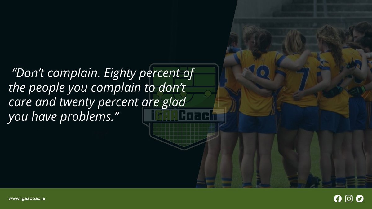 iGaelicCoach's tweet photo. Is there anything worse in a group than an energy vampire ? Coaches are wrong , pitch is bad , gear doesn’t fit , food was cold !!! Get them out !!! https://t.co/p2kLLowe7R