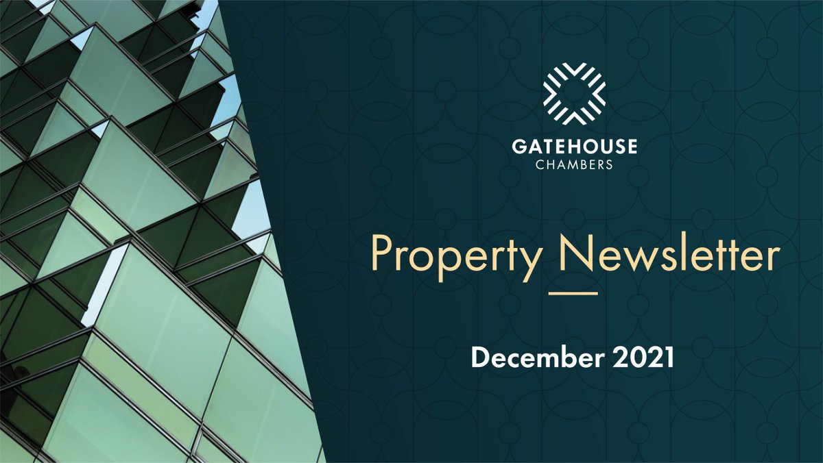 gatehouse_law's tweet photo. We have just published the December 2021 edition of our #PropertyNewsletter! This month we have an update on the Commercial (Coronavirus) Rent Bill, an overview of Kensquare Limited v Boakye, and Gemma de Cordova spins the wheel of questions for us: https://t.co/SZQ36Gcsj6 https://t.co/VuRfVLutUP