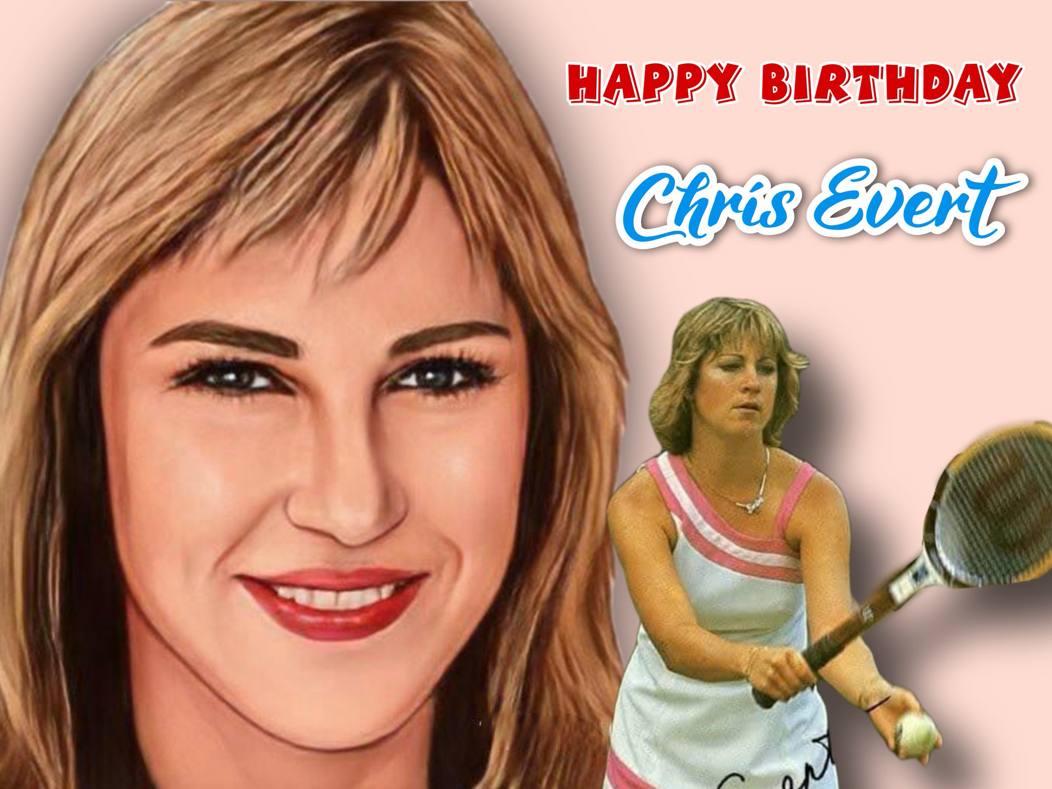  Happy Birthday Chris Evert..Reason I started following Women\s Tennis at the age of 13 (1980) 