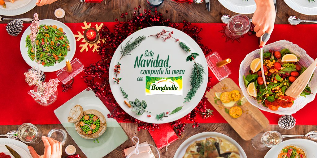 Desde Bonduelle, esta Navidad 🎄 te animamos a compartir tu mesa con nosotros y a introducir los ingredientes vegetales en tus recetas para que tooooodos los que se sientan en la mesa disfruten de la comida. ¿Quieres saber más? 👉 bonduelle.es/blog/articulo/…