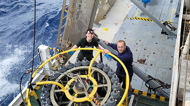 BIOS | Arizona State University (@biosstation) on Twitter photo Researchers from <a href="/GEOMAR_en/">GEOMAR_en</a> with the BIOS-SCOPE project are tracking the movement of #carbon within the base of the #marine food web, as well as the rates of grazing by mixotrophic protists on the #phytoplankton species (& other microbes) at BATS bit.ly/bigdata_biossc… Researchers from <a href="/GEOMAR_en/">GEOMAR_en</a> with the BIOS-SCOPE project are tracking the movement of #carbon within the base of the #marine food web, as well as the rates of grazing by mixotrophic protists on the #phytoplankton species (& other microbes) at BATS bit.ly/bigdata_biossc…
