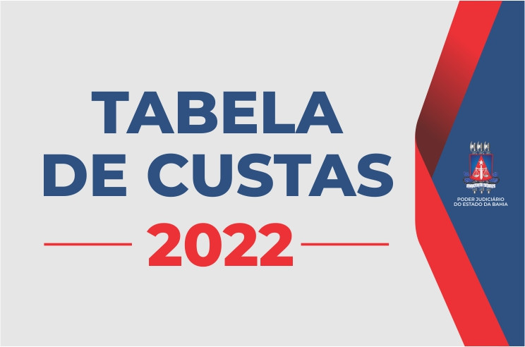 NOVA TABELA DE CUSTAS, TAXAS E EMOLUMENTOS ENTRA EM VIGOR A PARTIR DO DIA 01/22; CONFIRA

www5.tjba.jus.br/portal/nova-ta…