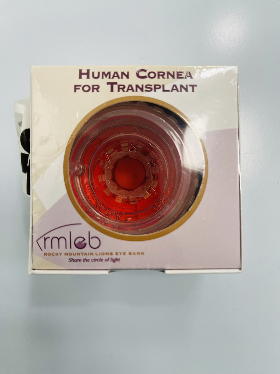 The last corneal transplant before Xmas! The gift of sight may be one of the greatest gifts one can give - tissue donation changes lives and leaves a lasting legacy. Wishing you all a peaceful festive season and much happiness in 2022. #organdonation <a href="/Moorfields/">Moorfields Eye Hospital NHS Foundation Trust</a> <a href="/oclvision/">OCL Vision</a>