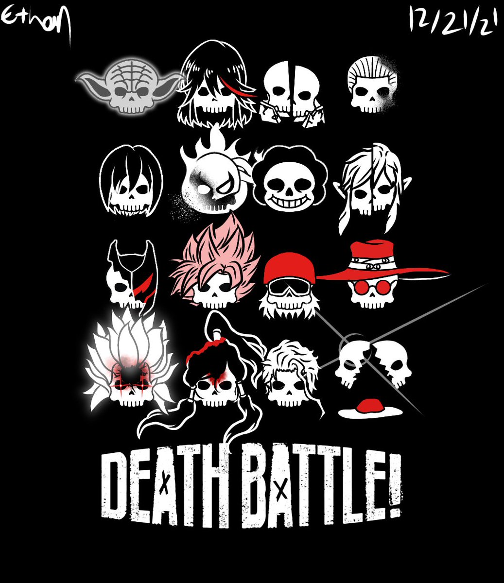AEthan48's tweet photo. Sorry to keep you waiting, but here's Saitama's skull added to The Fall-Stars of Season 8!

Man, the season was one hell of a ride. Here's to another decade if Death Battle!

#DEATHBATTLE #DeathBattleCast
#DeathBattleSeason8
#10YearsOfDeathBattle
@DEATHBATTLE https://t.co/jtkSbcYf2o