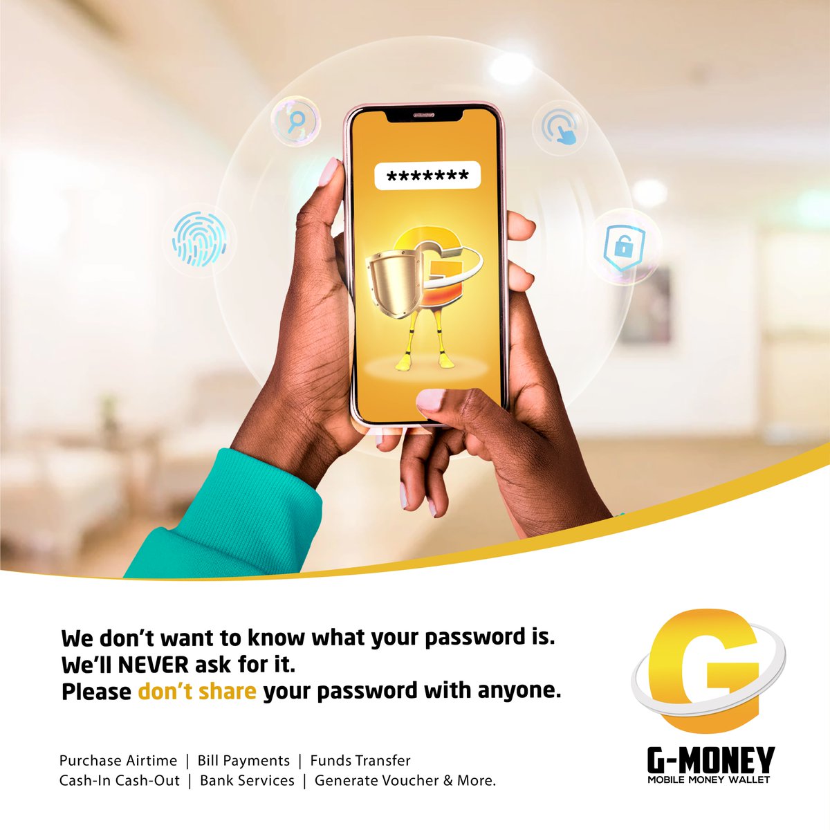 Gmoneyhub's tweet photo. We never ask for your password. Please do not share your password with anyone.
Be a Gee, Twa Tum.
#BEAGEE #WINLIKE #TwaTum #Gmoney https://t.co/w2LtDYPe9b