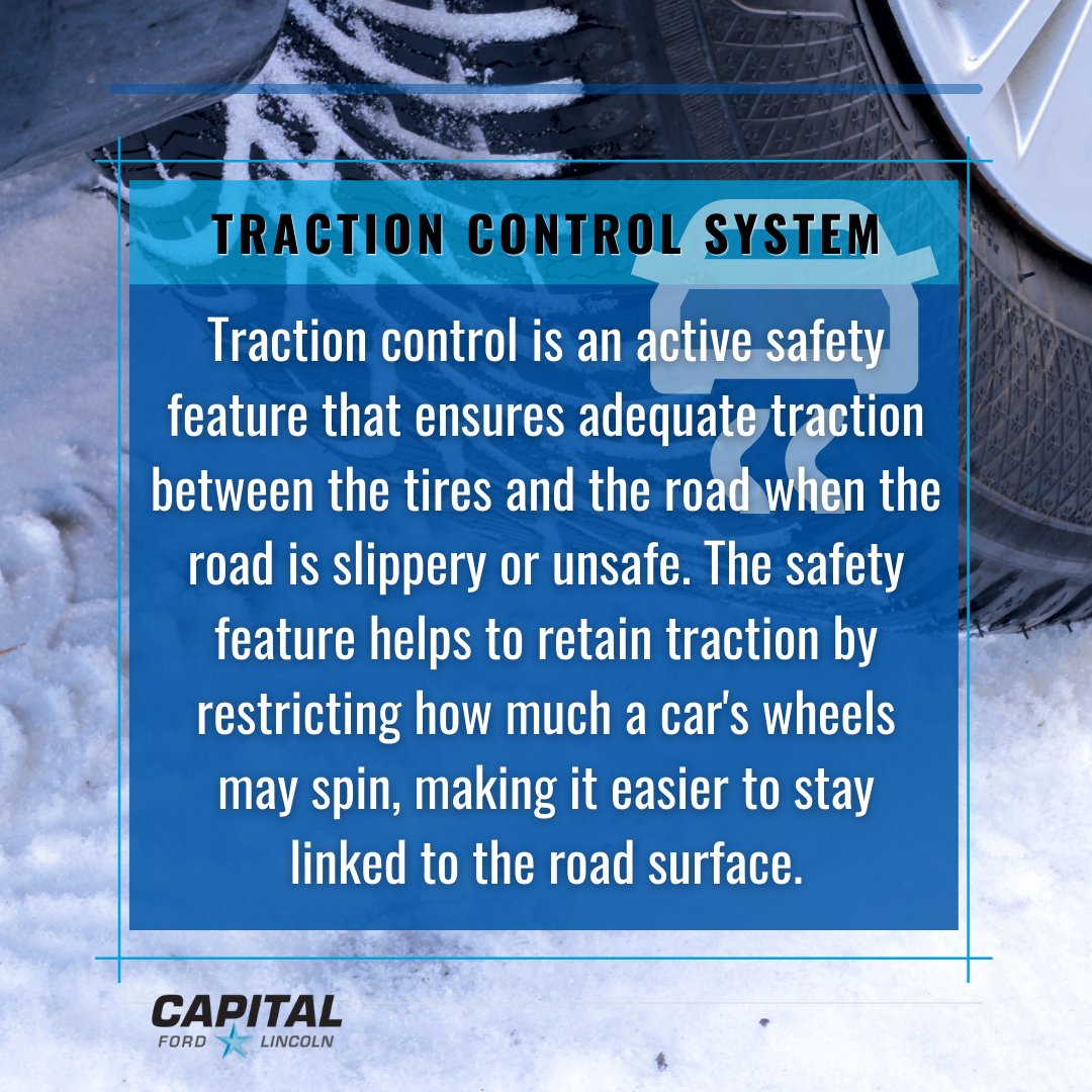 capitalfordwpg's tweet image. Traction Control is essential for vehicles for winter driving in the prairies. ❄️ 

#CapitalFord #TractionControlSystem