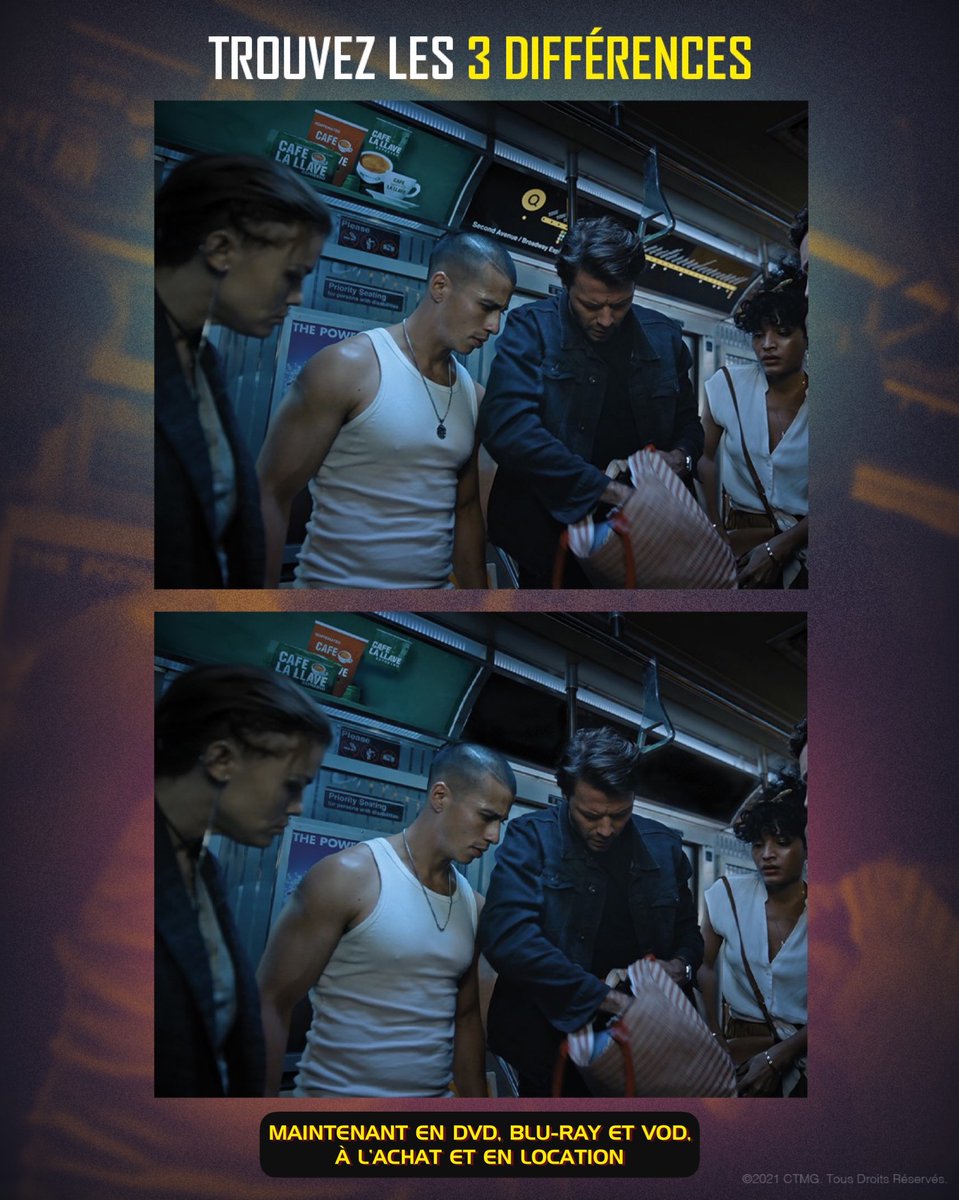 SonyPicsHomeFr's tweet photo. Pistez les 3 différences entre ces deux images. 🎲
Percer les énigmes de #EscapeGame2, maintenant en DVD, Blu-ray et VOD, à l'achat et en location.
👉 https://t.co/BCMObRrZRK https://t.co/rgrBuVRkmO