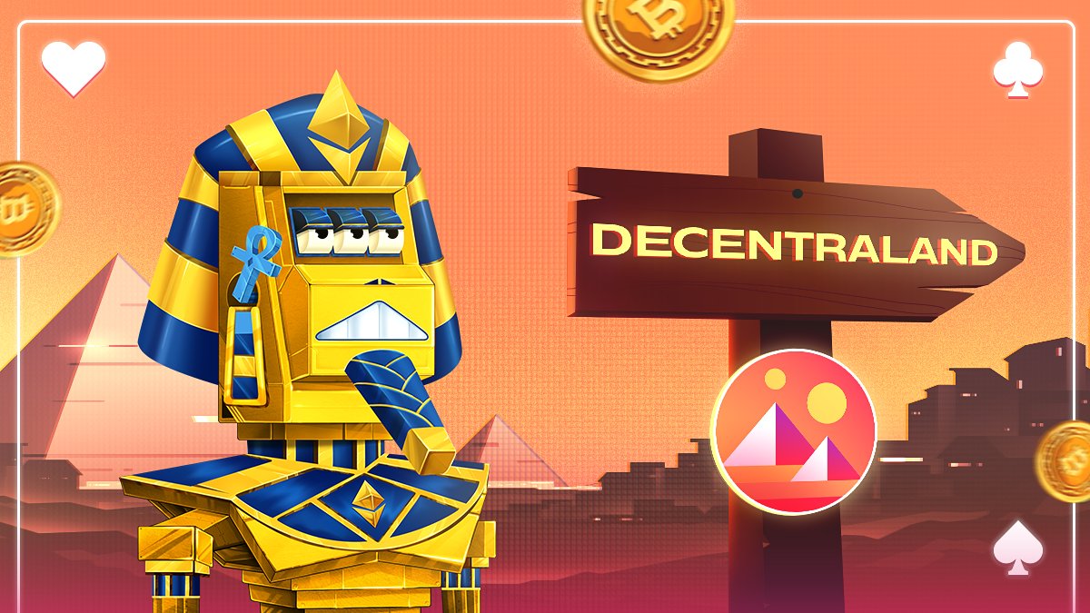 Slotie (@slotienft) on Twitter photo 🔥 Sloties are taking on <a href="/decentraland/">Decentraland</a>! 🌞
Soon we'll be having parties and playing Slottery in our decentraland casino! 🥇
Help our team find the perfect land:
1⃣ Like the & RT the post
2⃣ Send your land suggestion to welcome@slotie.com
Winner gets 77 free Slottery tickets🎫 🔥 Sloties are taking on <a href="/decentraland/">Decentraland</a>! 🌞
Soon we'll be having parties and playing Slottery in our decentraland casino! 🥇
Help our team find the perfect land:
1⃣ Like the & RT the post
2⃣ Send your land suggestion to welcome@slotie.com
Winner gets 77 free Slottery tickets🎫