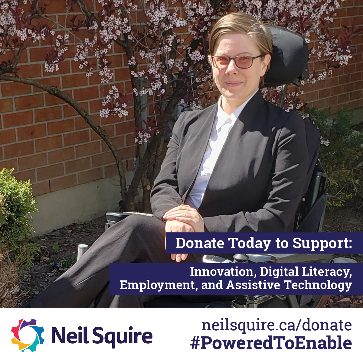 NeilSquireSoc's tweet photo. Your support helps people with disabilities like Melanie: https://t.co/S5bLpC1cpI
Please consider donating to Neil Squire to support our work in the areas of Innovation, Digital Literacy, Employment, and Assistive Technology. Donate now: https://t.co/dAKjPvmQzo
#PoweredToEnable https://t.co/RqhsFS4X9A