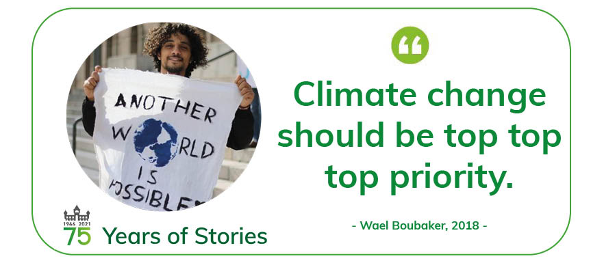 caux_iofc's tweet photo. When Wael Boubaker first came to Caux he expected a conference good for his CV and beautiful scenery. Little did he know that it would #change his approach to life and launch him on a career in #climate #activism.
https://t.co/qTFVr95zd1
#75yearsofencounters #bethechange #peace https://t.co/I4KIMkzxL8