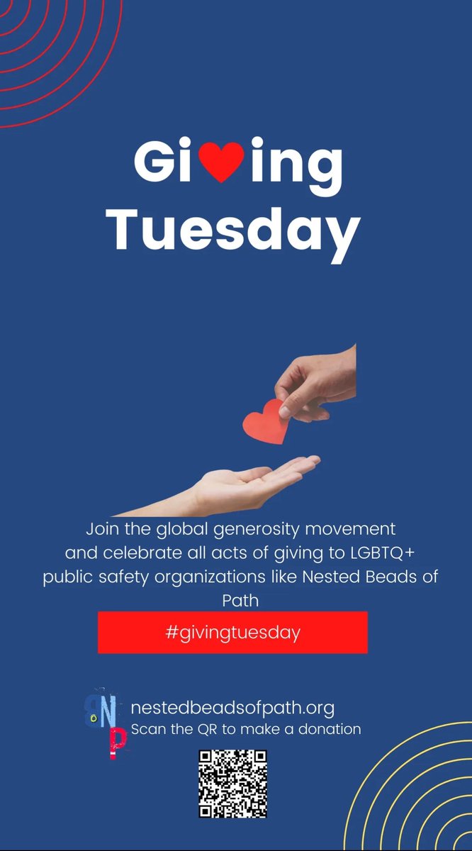 nestedbop's tweet image. Giving Tuesdays with your donations were able to achieve our goal as the first Lgbtq+ public safety organization#nbopgivingtuesdays