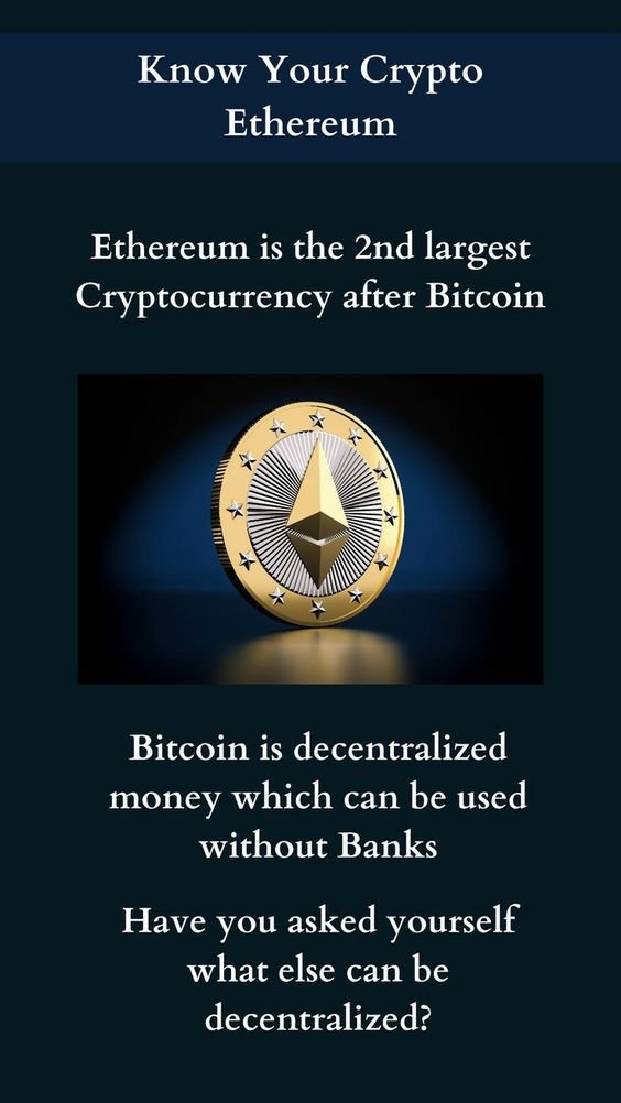 zia_ziawong's tweet photo. #Ethereum - Make Decentralized Apps

#Ethereum offers the platform &amp; infrastructure to build and deploy Dapps also called decentralized applications. #SecondLargestCrypto #Ethereum 💵🦾 https://t.co/Cm6jTwEZkr