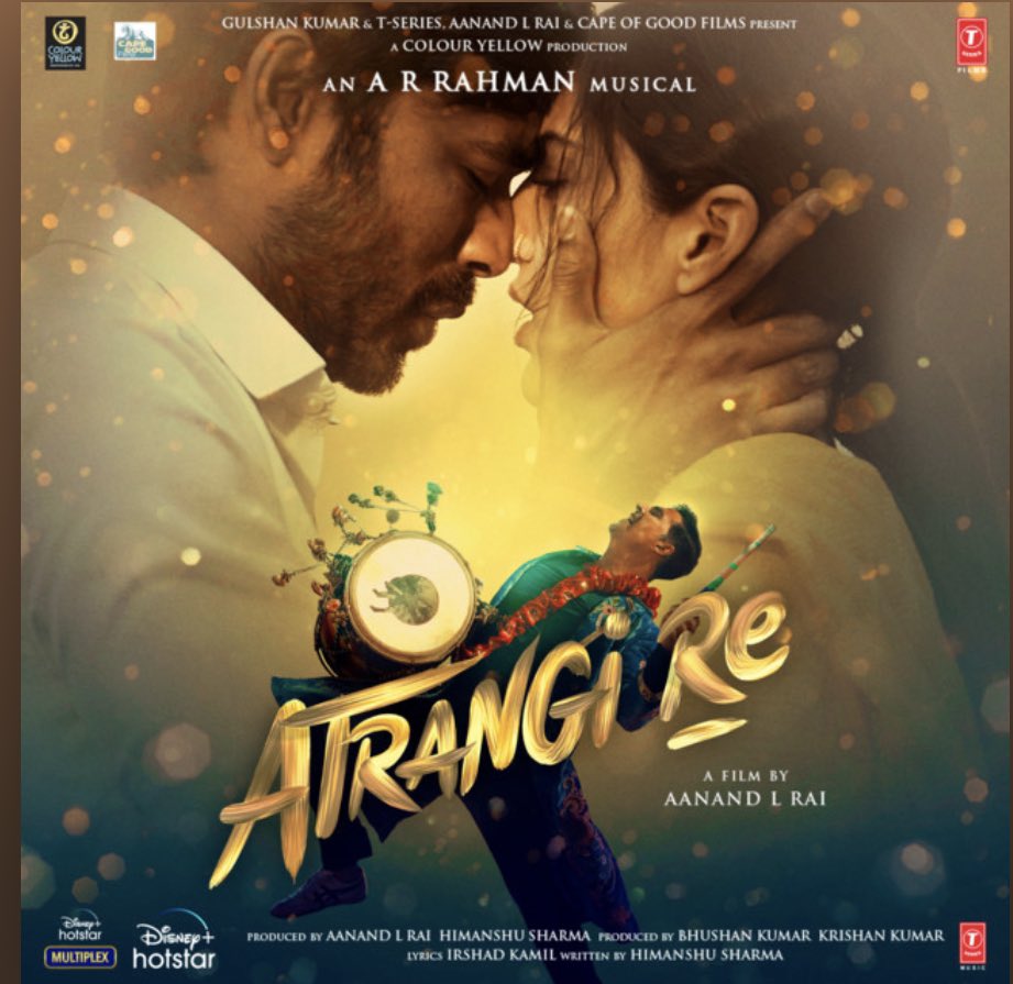 Just here to say that the #AtrangiRe soundtrack is going under everyone’s radar and that it’s beautiful ❤️

#ARRahman still churning out bangers! 

#RaitZaraSi is my favourite!