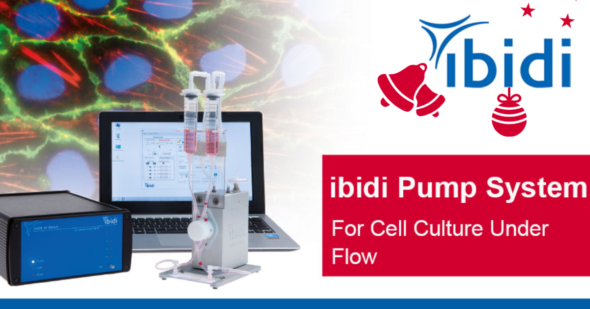 ibidiCells's tweet photo. Last minute X-Mas shopping with ibidi: Treat yourself to an ibidi Pump System and bring your #cell studies to the next (physiological) level next year! https://t.co/x8hbLBd4i2
#cellsunderflow #cellculture #endothelialcells https://t.co/WhkBoYPPTf