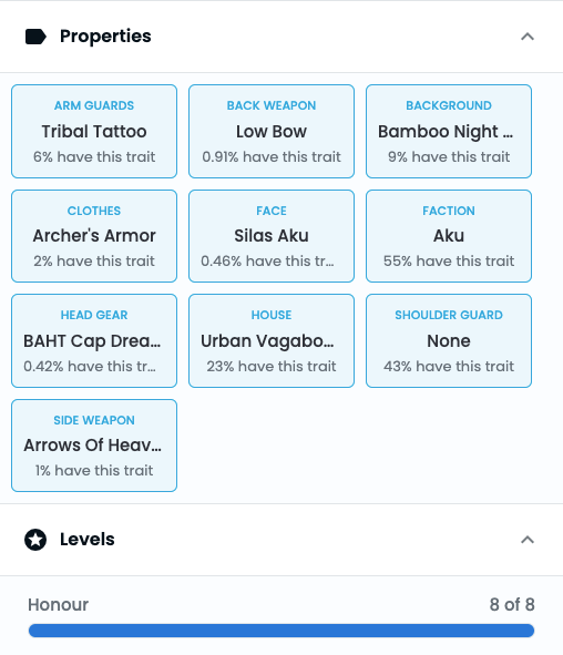 doganinmucidi's tweet photo. Sheeeesh... Honour 8?! 🤯@KenaSilmad
#NFT #NFTs #NFTCommunity #composibility #traittransfer $ETH https://t.co/laiRrvpKKV