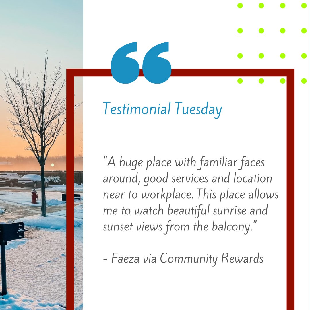 Block36MSU's tweet photo. Happy Tuesday! Check out this review from one of our current residents 😊 https://t.co/TXPH2vnTZE
