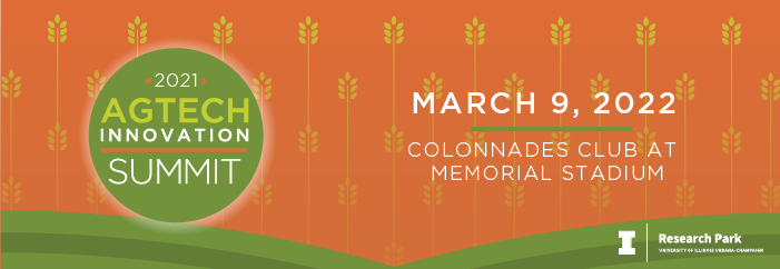 🗣Reminder: #AgTech Summit registration is open 

The summit is in person at the Memorial Stadium Colonnades Club on Wed, March 9.

The event is free, but registration is required. Register here: bit.ly/3dzGy9F 
 
#agriculture #technology #innovation