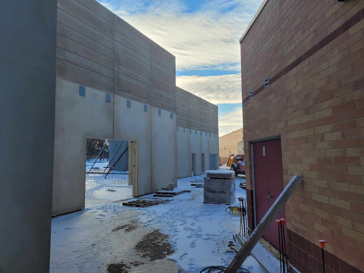WellsConcrete's tweet photo. Our new project with Discovery Middle School in Alexandria MN, is about investing in our children.. The middle school will add a precast concrete gymnasium and meeting space. This facility will offer a safe environment for athletic and creative education. #WellsBuilds #Education https://t.co/5RHRxp51P8